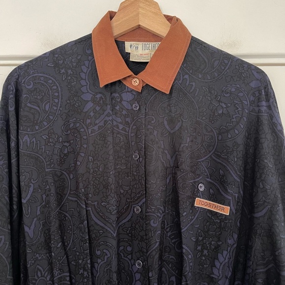 Together 90s Floral and Paisley Print along Dress - 4P - Picture 4 of 8